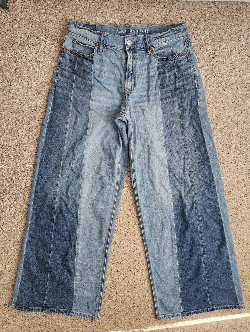 Low Rise Ultra Wide Leg Jeans